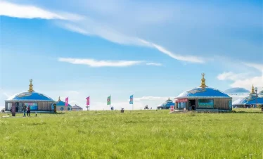 yurts in Inner Mongolia
